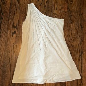 Queen Of Sparkles White Tennis Dress